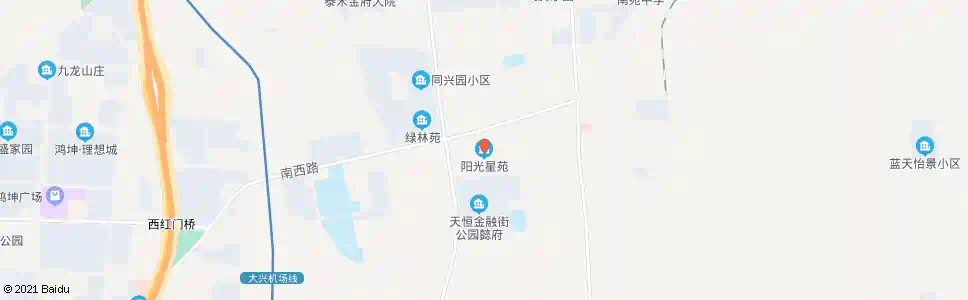 北京阳光星苑小区_公交站地图_北京公交_妙搜公交查询2025