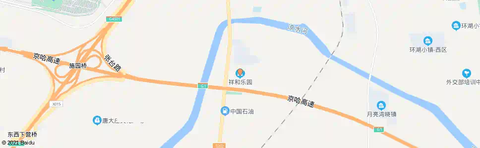 北京祥和乐园_公交站地图_北京公交_妙搜公交查询2025