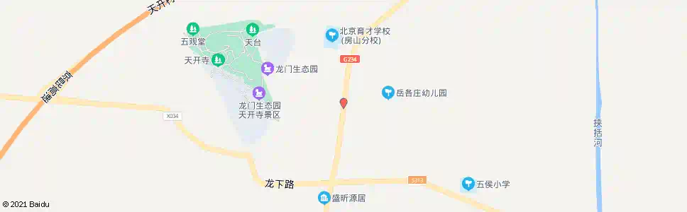 北京房山岳各庄_公交站地图_北京公交_妙搜公交查询2025
