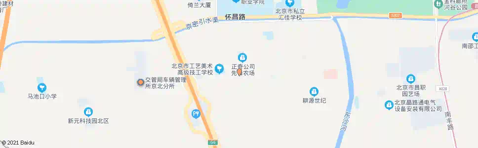 北京开关厂_公交站地图_北京公交_妙搜公交查询2025