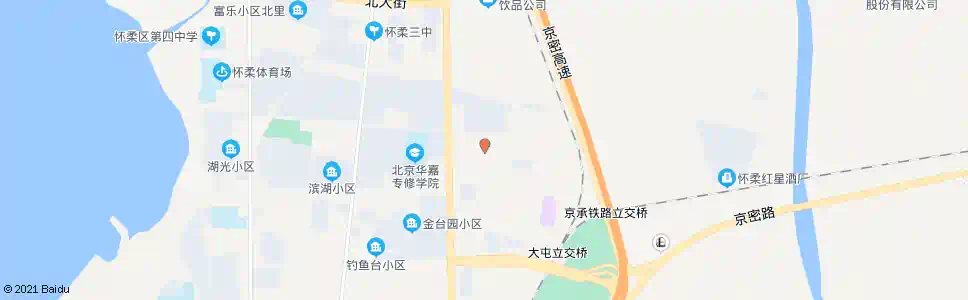 北京下园市场_公交站地图_北京公交_妙搜公交查询2025