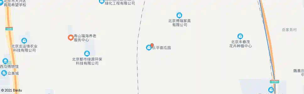 北京四各庄车站_公交站地图_北京公交_妙搜公交查询2025