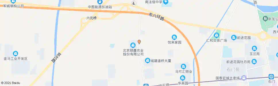 北京顺鑫鹏程食品_公交站地图_北京公交_妙搜公交查询2025