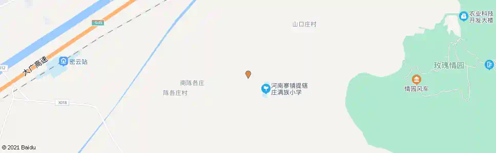 北京提辖庄_公交站地图_北京公交_妙搜公交查询2025
