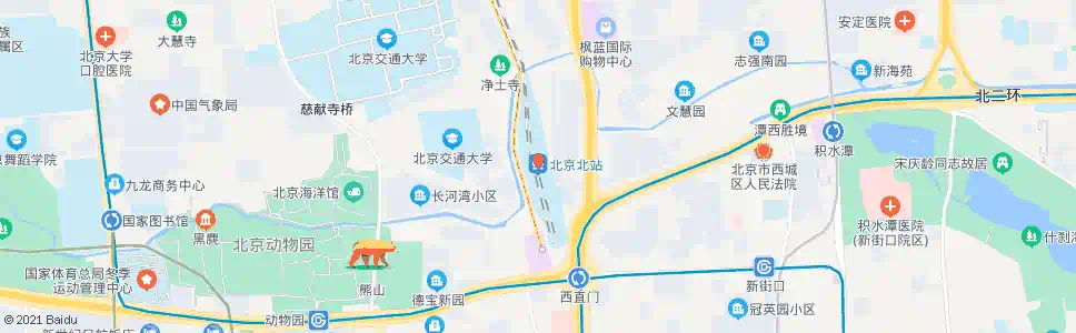 北京北石城_公交站地图_北京公交_妙搜公交查询2025