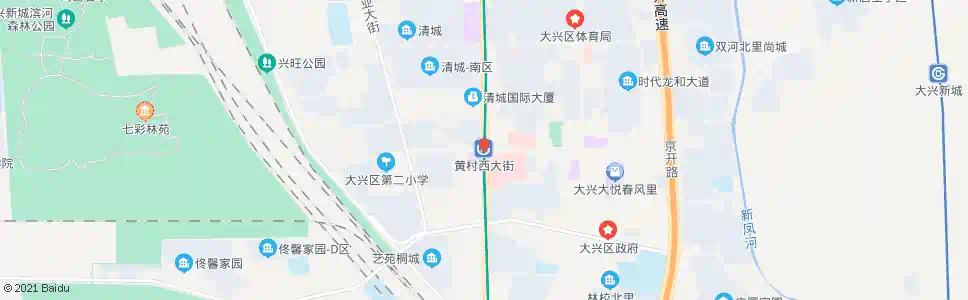 北京西大街_公交站地图_北京公交_妙搜公交查询2025