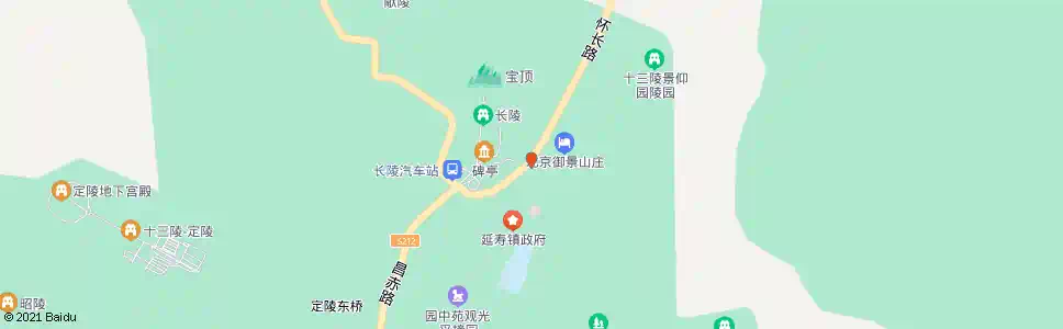 北京长陵路口_公交站地图_北京公交_妙搜公交查询2025