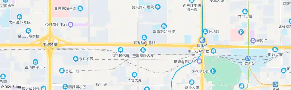北京金家村桥东_公交站地图_北京公交_妙搜公交查询2025