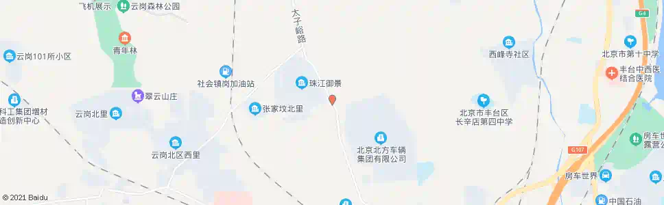 北京珠江御景小区_公交站地图_北京公交_妙搜公交查询2025
