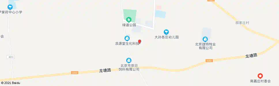 北京大孙各庄_公交站地图_北京公交_妙搜公交查询2025