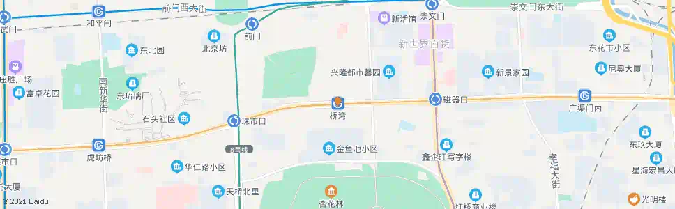 北京桥湾站_公交站地图_北京公交_妙搜公交查询2025