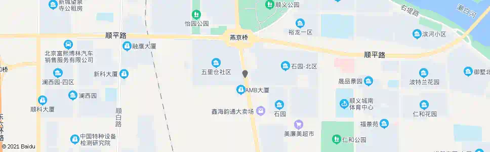 北京仓上小区_公交站地图_北京公交_妙搜公交查询2025