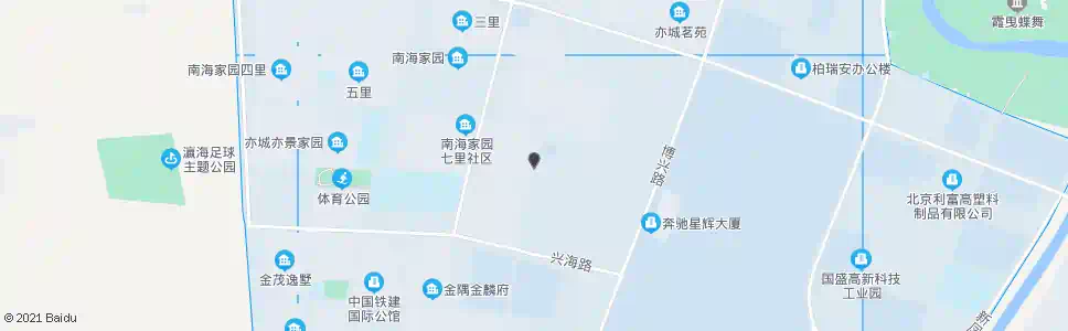 北京鹿海园五里东门_公交站地图_北京公交_妙搜公交查询2025