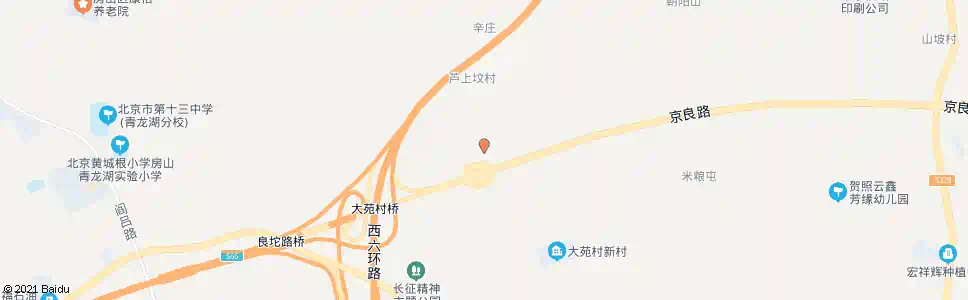 北京芦上坟_公交站地图_北京公交_妙搜公交查询2025