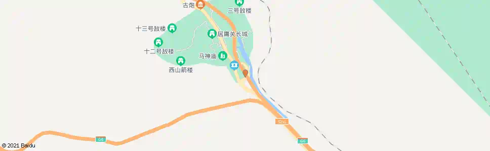 北京居庸关长城_公交站地图_北京公交_妙搜公交查询2025