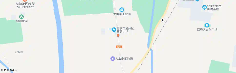 北京富豪村北_公交站地图_北京公交_妙搜公交查询2025