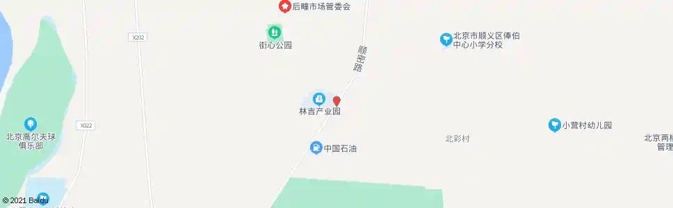 北京前郝家疃_公交站地图_北京公交_妙搜公交查询2025