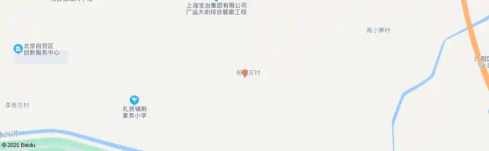北京柏树庄_公交站地图_北京公交_妙搜公交查询2025