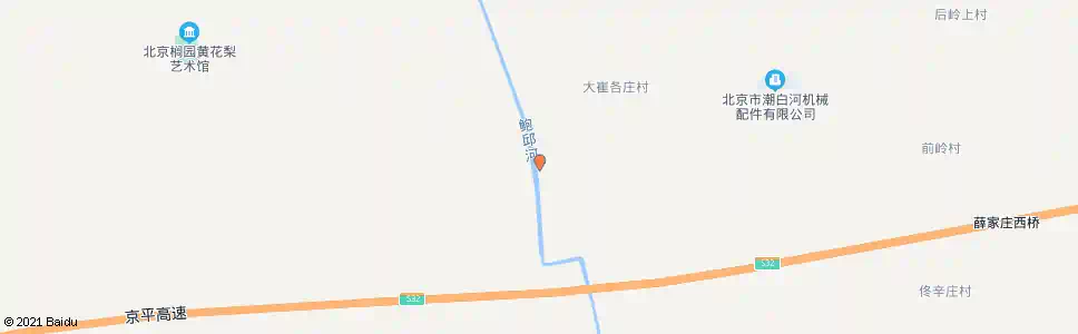 北京大田庄北_公交站地图_北京公交_妙搜公交查询2025
