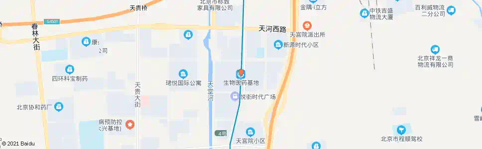 北京地铁生物医药基地站_公交站地图_北京公交_妙搜公交查询2025