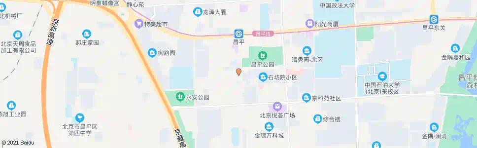 北京城北市场东门_公交站地图_北京公交_妙搜公交查询2025