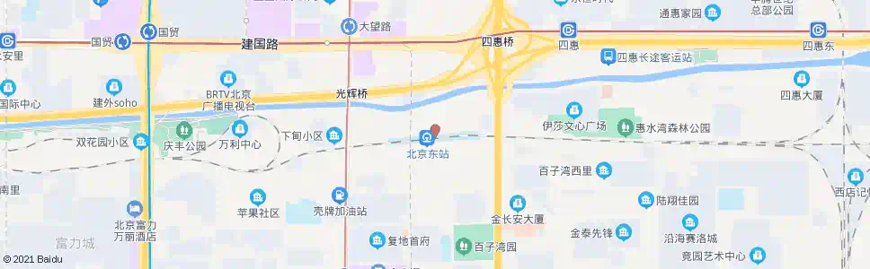 北京东张华_公交站地图_北京公交_妙搜公交查询2025