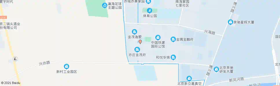 北京四海路_公交站地图_北京公交_妙搜公交查询2025