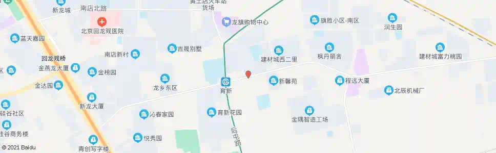 北京北新家园_公交站地图_北京公交_妙搜公交查询2025