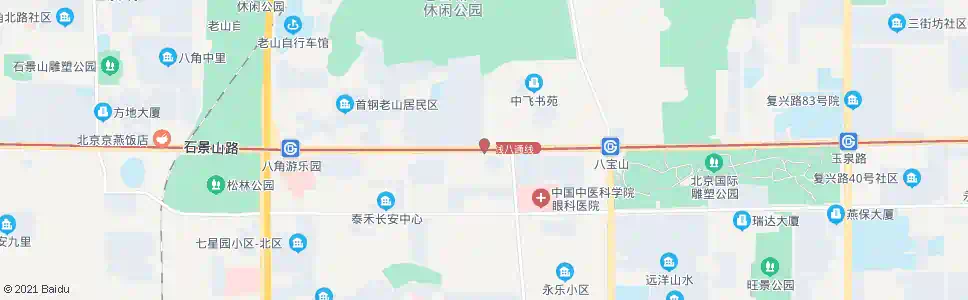 北京老山_公交站地图_北京公交_妙搜公交查询2025