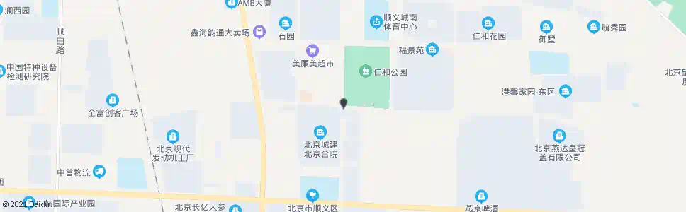 北京石园东苑_公交站地图_北京公交_妙搜公交查询2025