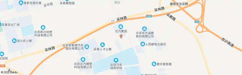 北京采育镇政府_公交站地图_北京公交_妙搜公交查询2025