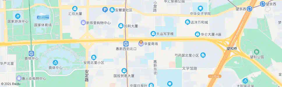 北京华堂商场_公交站地图_北京公交_妙搜公交查询2025