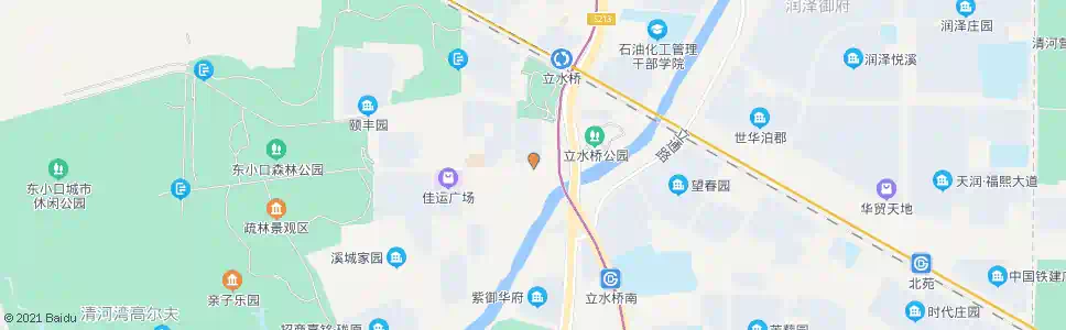 北京立军路东口_公交站地图_北京公交_妙搜公交查询2025