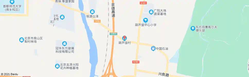 北京葫芦垡村_公交站地图_北京公交_妙搜公交查询2025