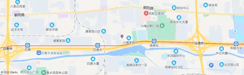 北京兴隆家园南区_公交站地图_北京公交_妙搜公交查询2025