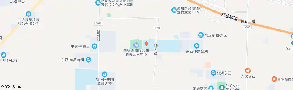 北京台湖中学_公交站地图_北京公交_妙搜公交查询2025