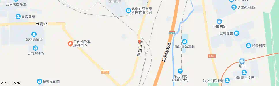 北京北岗洼_公交站地图_北京公交_妙搜公交查询2025