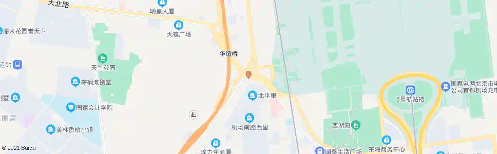 北京机场道口_公交站地图_北京公交_妙搜公交查询2025