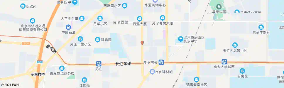 北京西潞南大街_公交站地图_北京公交_妙搜公交查询2025