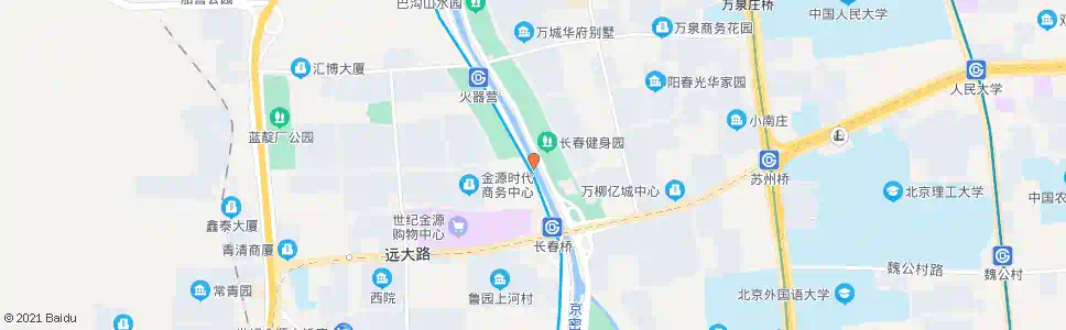 北京蓝靛厂_公交站地图_北京公交_妙搜公交查询2025