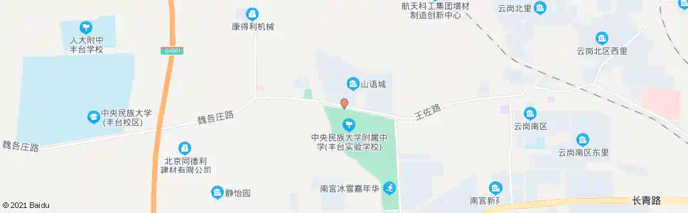北京王佐学校_公交站地图_北京公交_妙搜公交查询2025