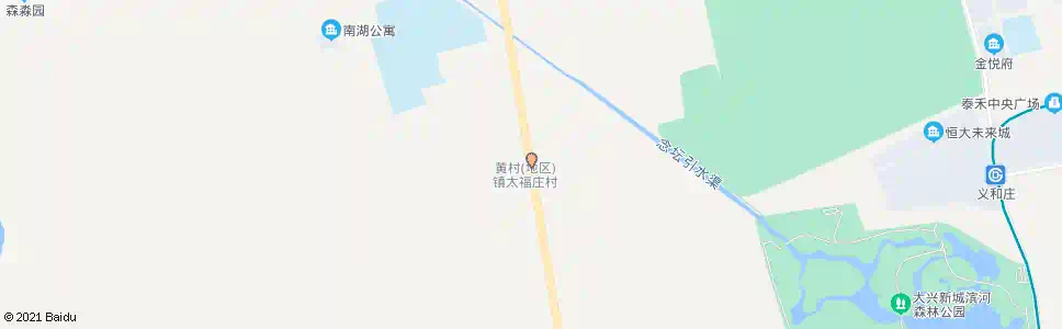 北京太福庄东口_公交站地图_北京公交_妙搜公交查询2025