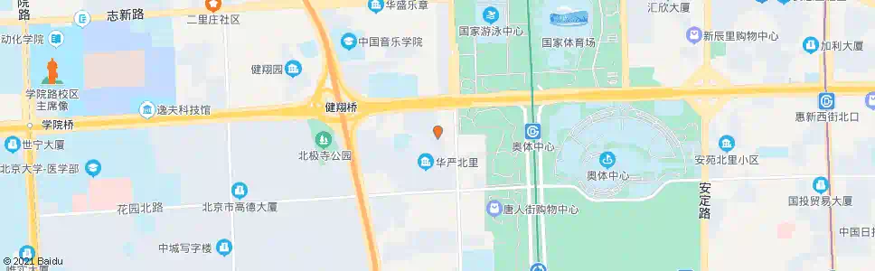北京华严北里_公交站地图_北京公交_妙搜公交查询2025