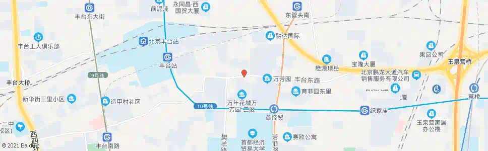 北京樊家村_公交站地图_北京公交_妙搜公交查询2025