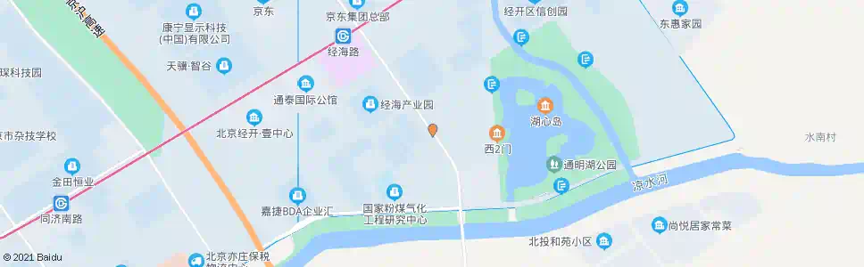 北京科创十五街_公交站地图_北京公交_妙搜公交查询2025