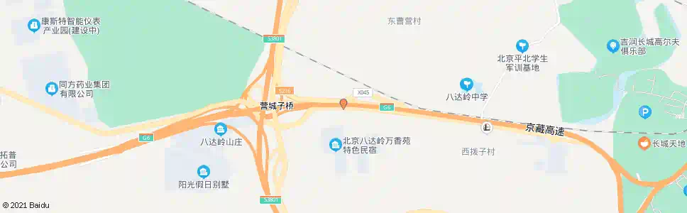 北京营城子_公交站地图_北京公交_妙搜公交查询2025