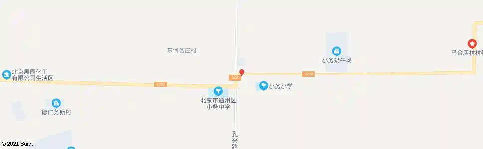 北京小务村_公交站地图_北京公交_妙搜公交查询2025