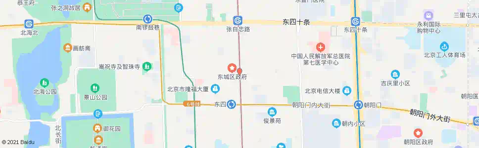 北京钱粮胡同_公交站地图_北京公交_妙搜公交查询2025