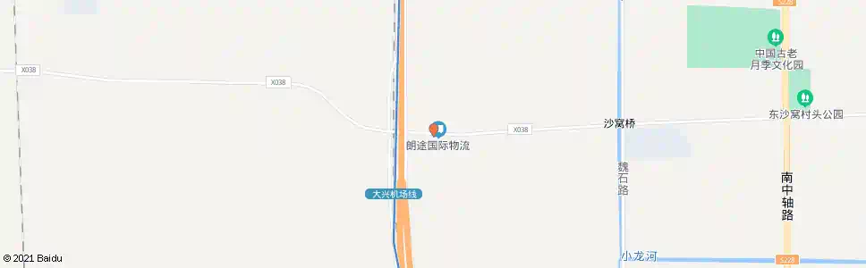 北京大狼垡西站_公交站地图_北京公交_妙搜公交查询2025