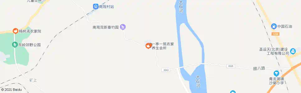 北京南观村口_公交站地图_北京公交_妙搜公交查询2025